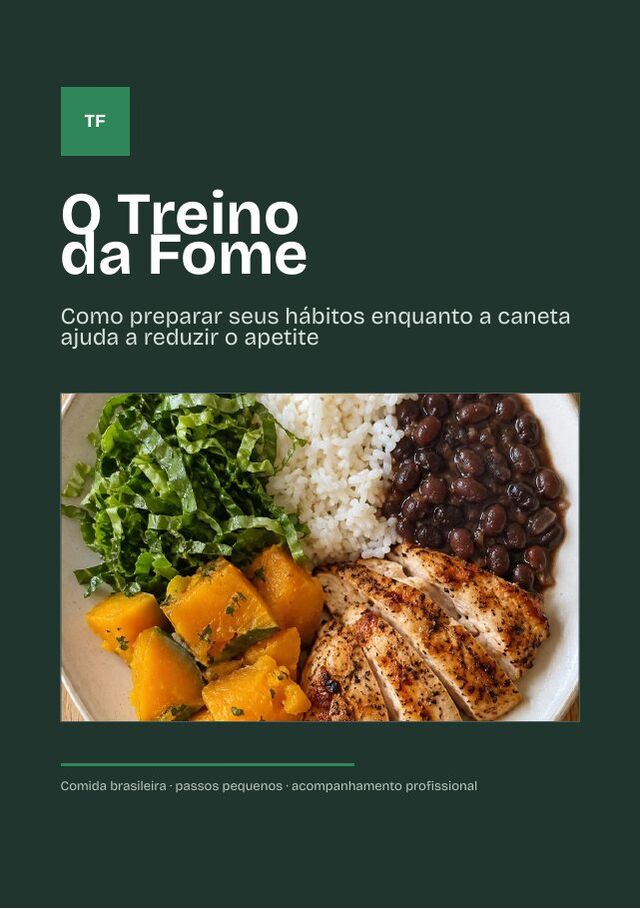 Capa do e-book O Treino da Fome